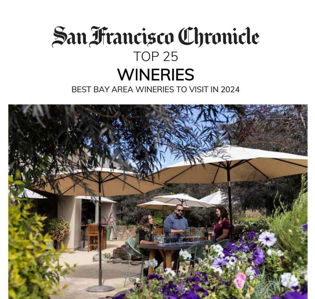San Francisco Chronicle top 25 wineries